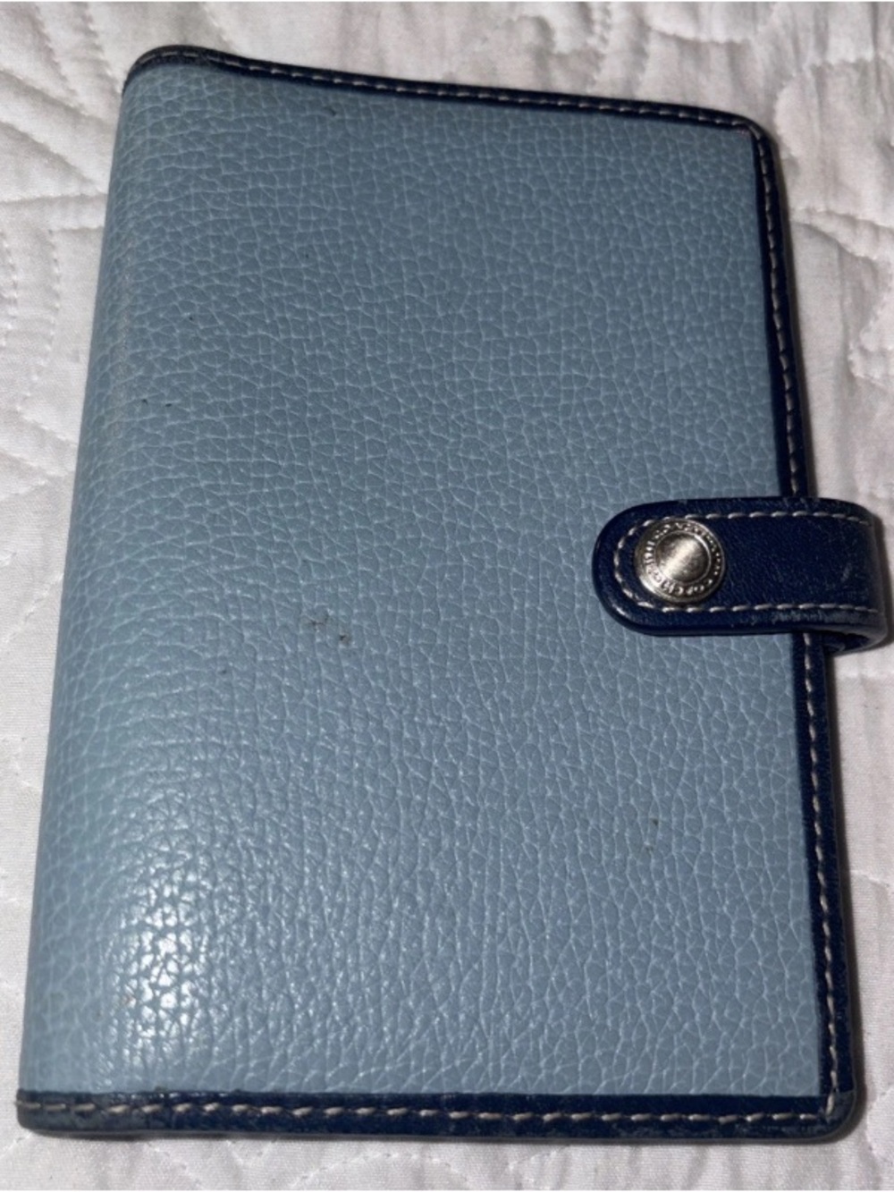 Coach Vintage Leather Agenda/Planner
